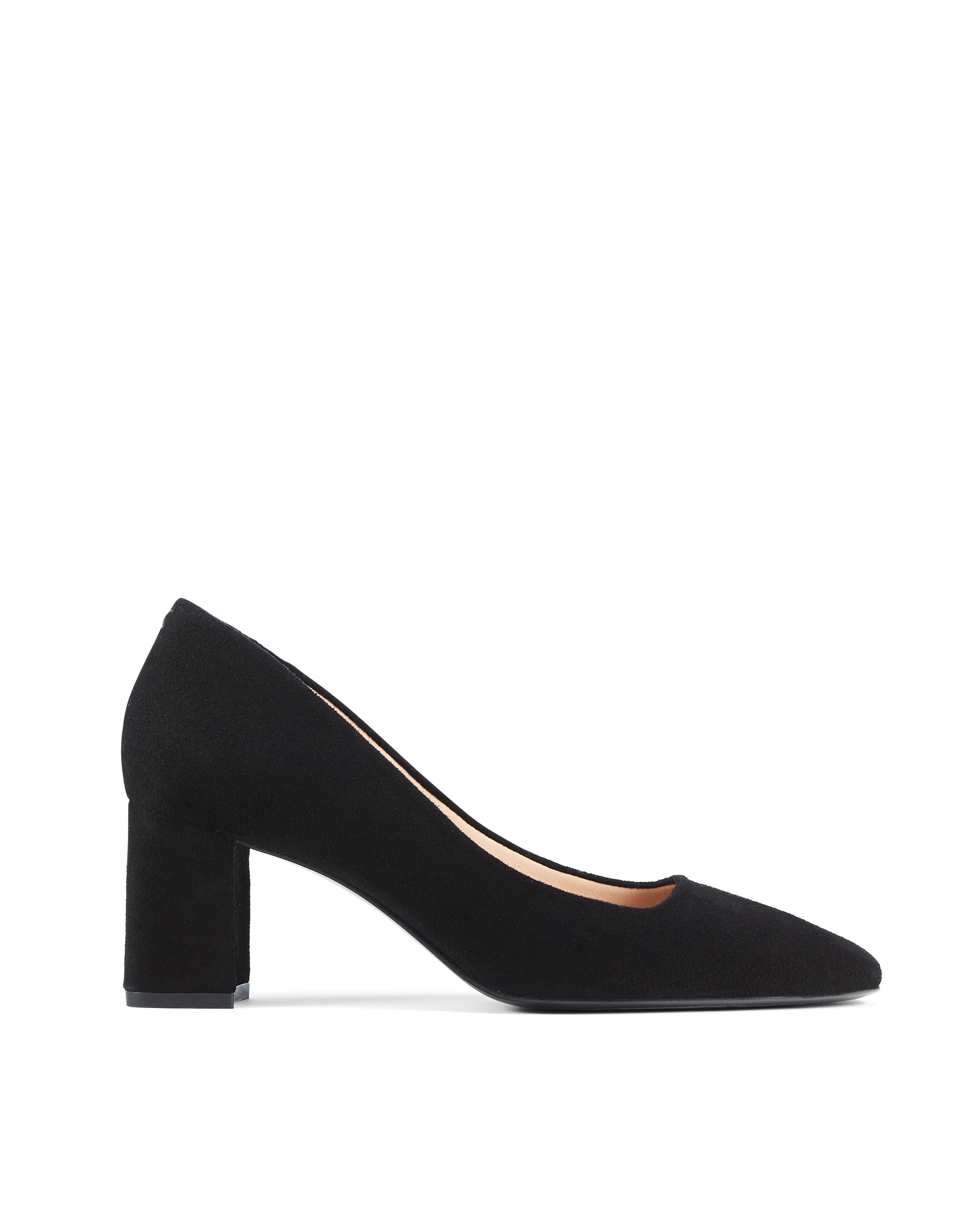 INEZ - Comfortable Heels by Design - Frida: Black Suede Leather Pumps INEZ - Comfortable Heels by Design - Frida: Black Suede Leather Pumps
