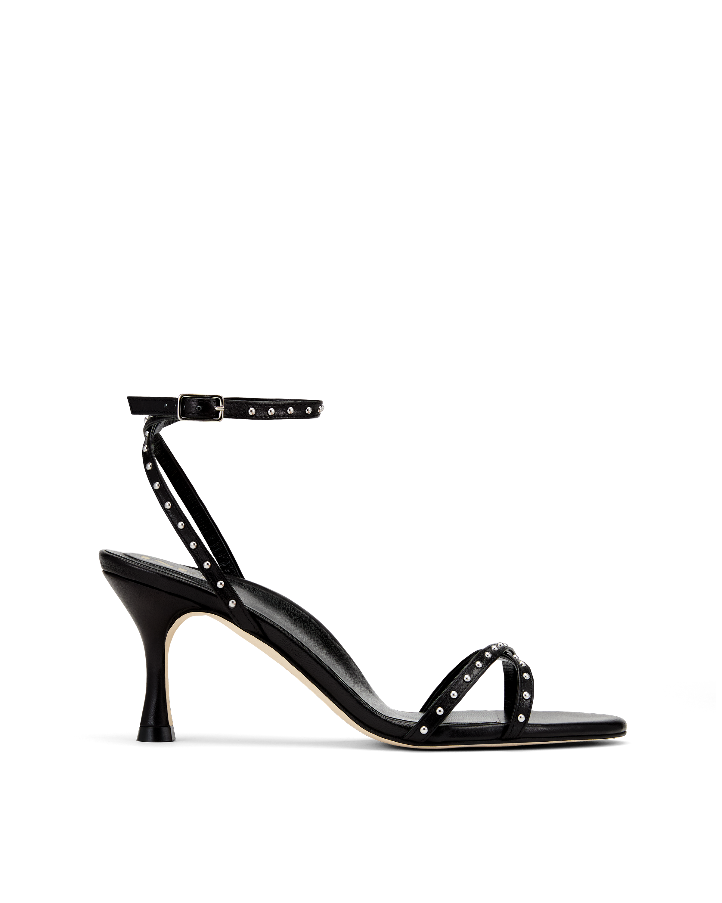 Jules: Black Capretto with Micro Studs – INEZ