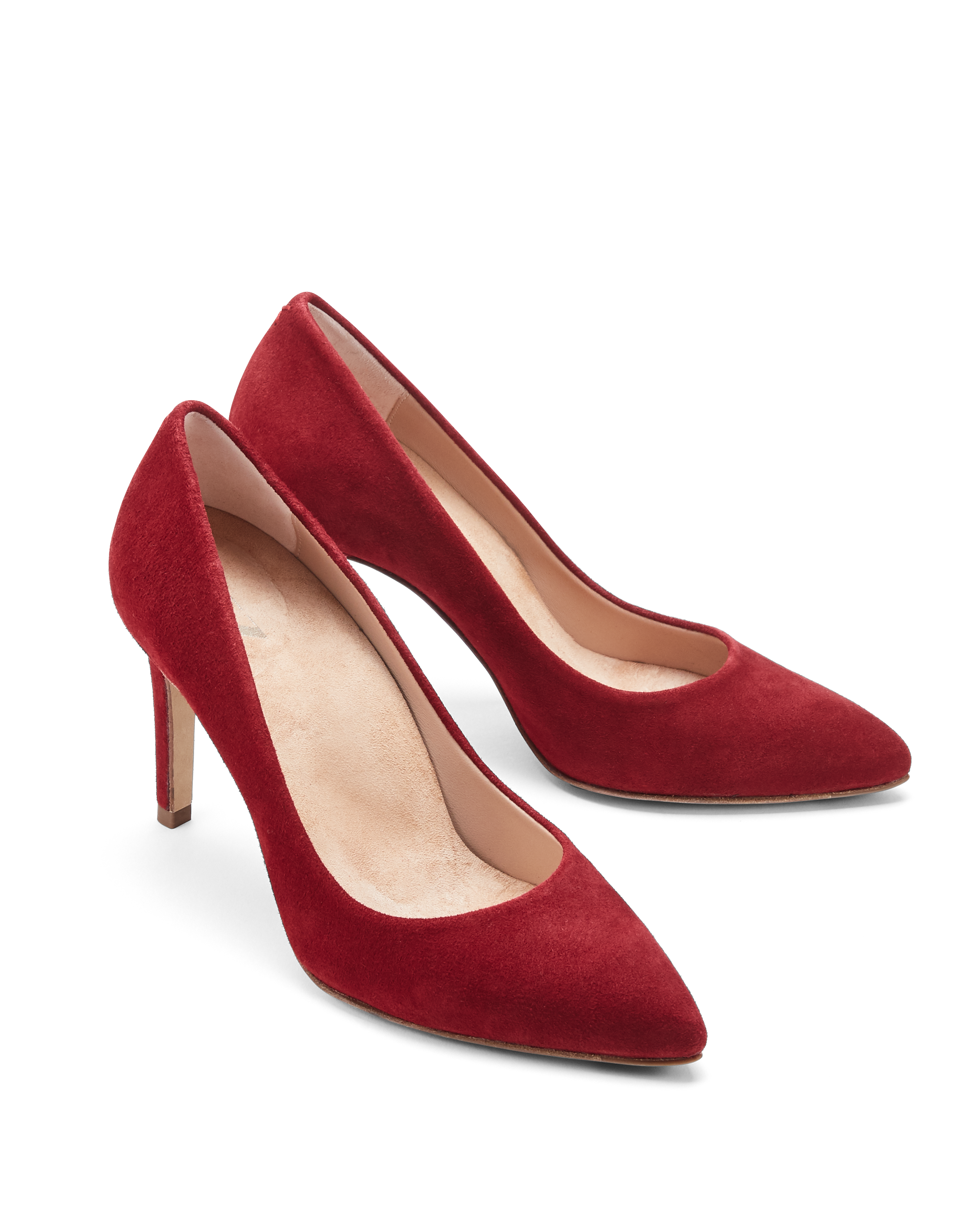 Alta: Deep Red Suede