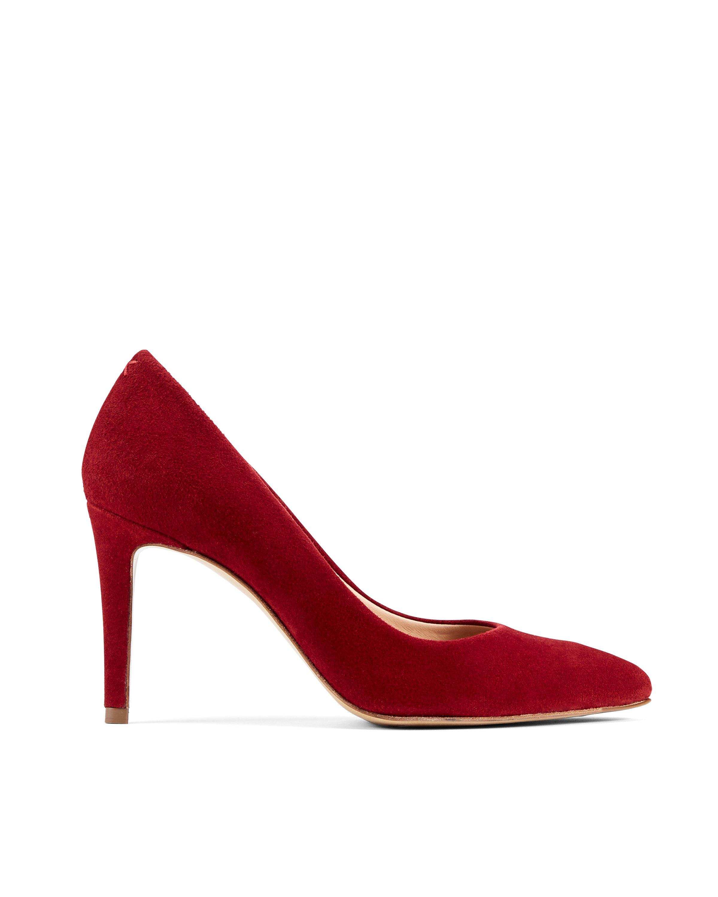 Alta: Deep Red Suede