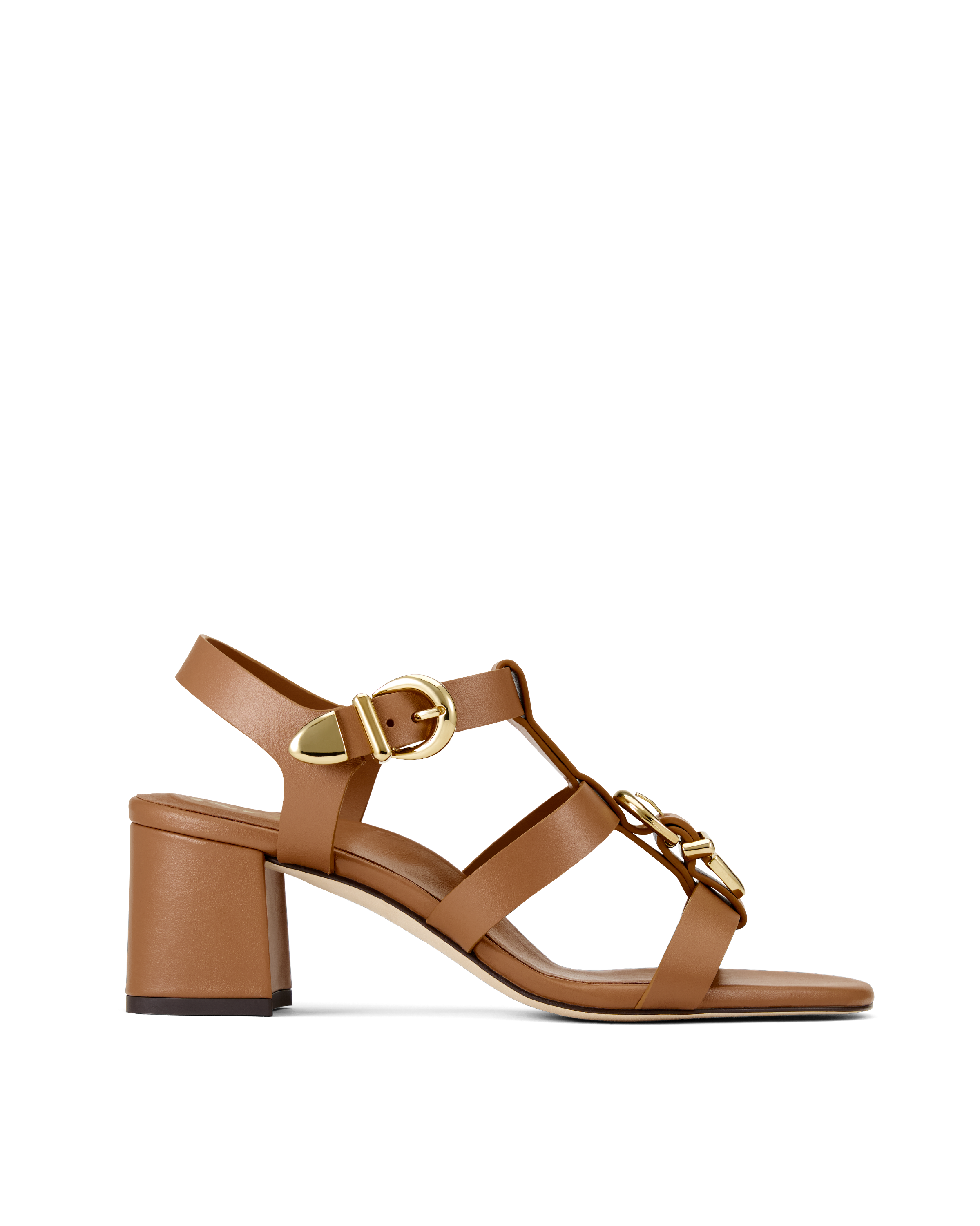 INEZ Cate: Tan Calf