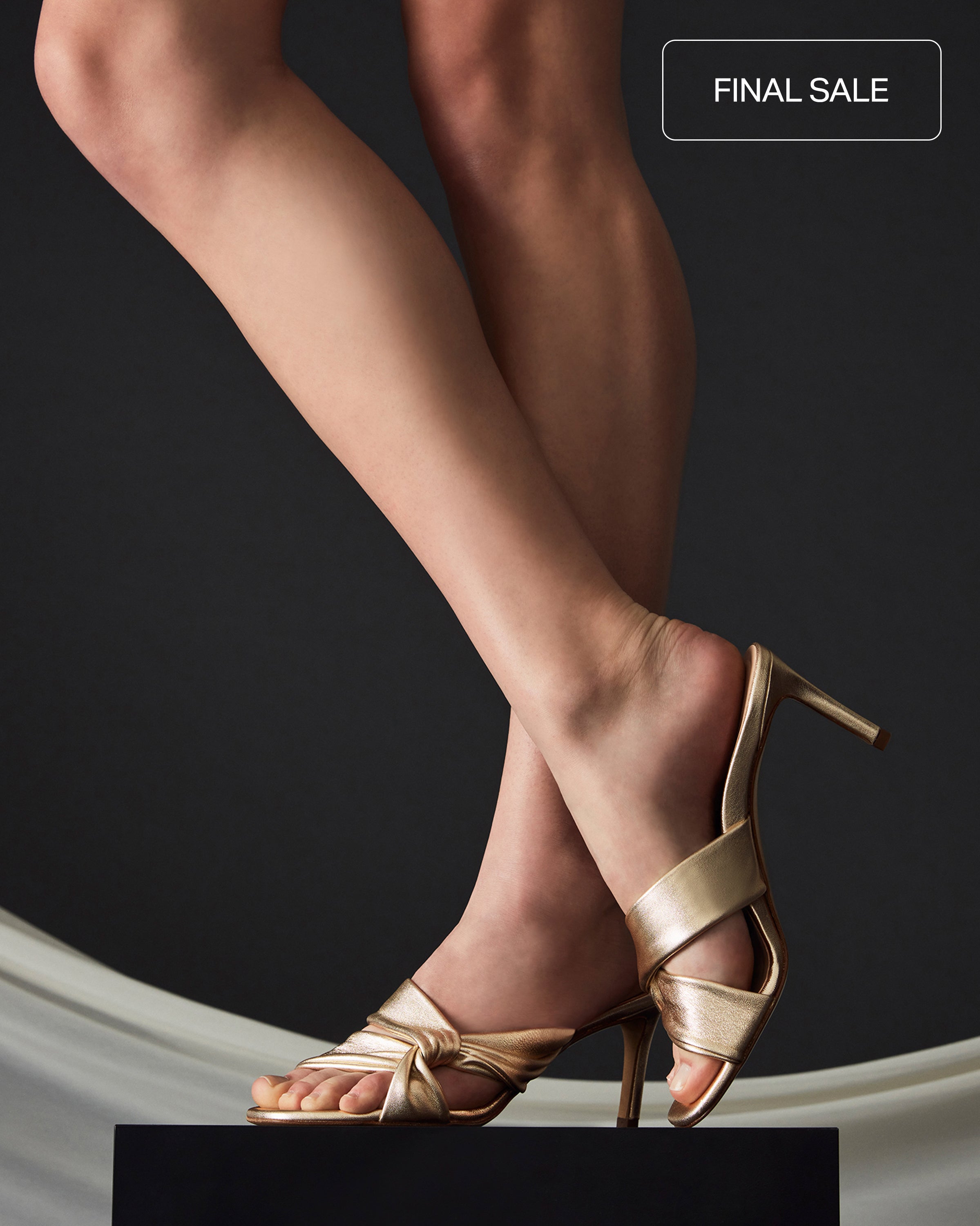 OFFICE Million Dollar Strappy Sandals Gold - Women's Sandals