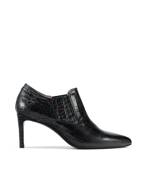 Marisol 70: Black Croco Emboss – INEZ
