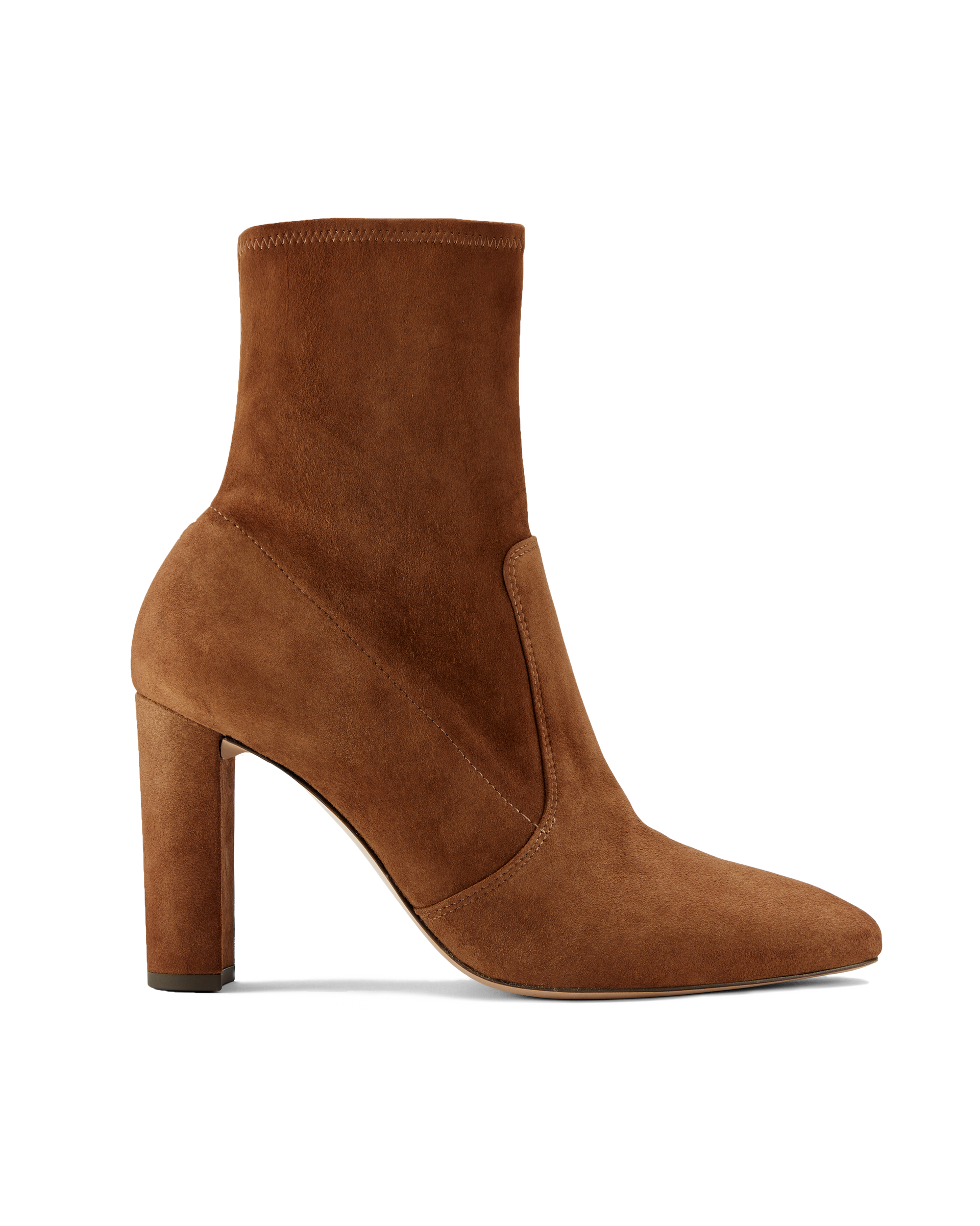 INEZ - Comfortable High Heels - Paz 90 Stretch: Rye Suede Leather Boots INEZ - Comfortable High Heels - Paz 90 Stretch: Rye Suede Leather Boots