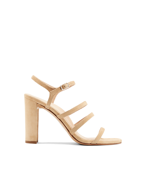 Buy Camel Heeled Sandals for Women by BAMBI Online | Ajio.com