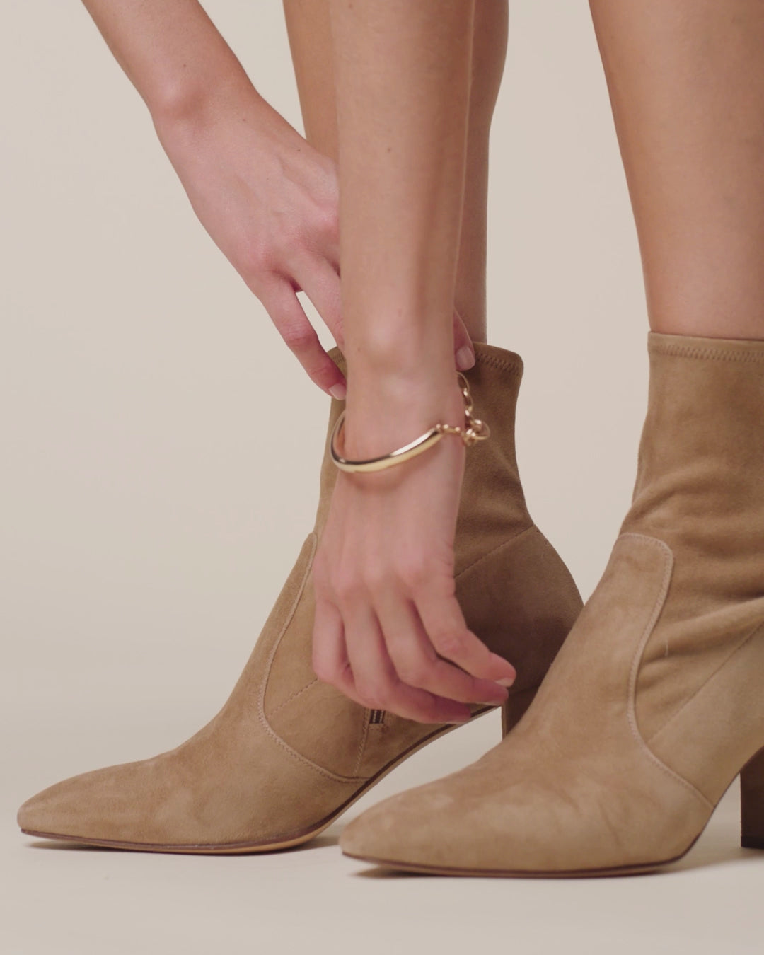 Paz 70 Stretch: Ginger Suede – INEZ